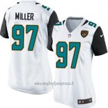 Maglia NFL Game Donna Jacksonville Jaguars Miller Bianco