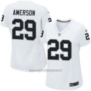 Maglia NFL Game Donna Las Vegas Raiders Amerson Bianco