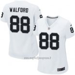 Maglia NFL Game Donna Las Vegas Raiders Walford Bianco