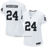 Maglia NFL Game Donna Las Vegas Raiders Woodson Bianco