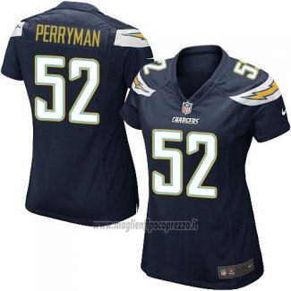 Maglia NFL Game Donna Los Angeles Chargers Perryman Nero
