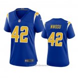 Maglia NFL Game Donna Los Angeles Chargers Uchenna Nwosu Alternato 2020 Blu