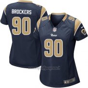 Maglia NFL Game Donna Los Angeles Rams Brockers Nero