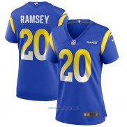 Maglia NFL Game Donna Los Angeles Rams Jalen Ramsey Blu