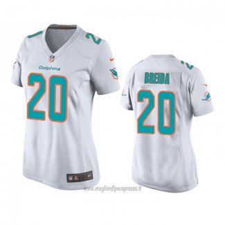 Maglia NFL Game Donna Miami Dolphins Matt Breida Bianco