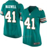 Maglia NFL Game Donna Miami Dolphins Maxwell Verde Scuro