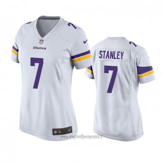 Maglia NFL Game Donna Minnesota Vikings Nate Stanley Bianco