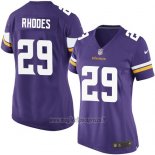 Maglia NFL Game Donna Minnesota Vikings Rhodes Viola