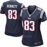 Maglia NFL Game Donna New England Patriots Bennett Nero