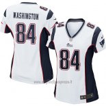 Maglia NFL Game Donna New England Patriots Washington Bianco