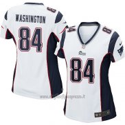 Maglia NFL Game Donna New England Patriots Washington Bianco