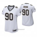 Maglia NFL Game Donna New Orleans Saints Malcom Brown Bianco