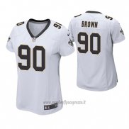 Maglia NFL Game Donna New Orleans Saints Malcom Brown Bianco