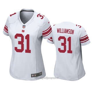 Maglia NFL Game Donna New York Giants Chris Williamson Bianco