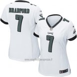 Maglia NFL Game Donna Philadelphia Eagles Bradford Bianco