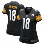 Maglia NFL Game Donna Pittsburgh Steelers Diontae Johnson Nero