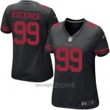 Maglia NFL Game Donna San Francisco 49ers Buckner Nero
