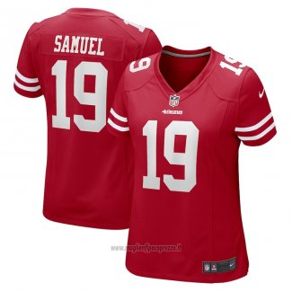 Maglia NFL Game Donna San Francisco 49ers Deebo Samuel Rosso