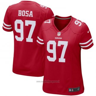 Maglia NFL Game Donna San Francisco 49ers Nick Bosa Rosso