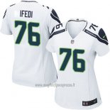 Maglia NFL Game Donna Seattle Seahawks Ifedi Bianco