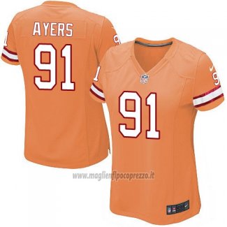 Maglia NFL Game Donna Tampa Bay Buccaneers Ayers Arancione