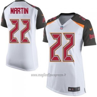 Maglia NFL Game Donna Tampa Bay Buccaneers Martin Bianco