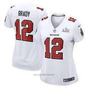 Maglia NFL Game Donna Tampa Bay Buccaneers Tom Brady Bianco
