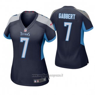 Maglia NFL Game Donna Tennessee Titans Blaine Gabbert Blu2