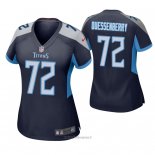 Maglia NFL Game Donna Tennessee Titans David Quessenberry Blu2