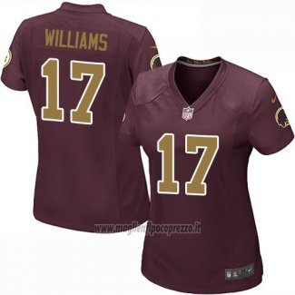 Maglia NFL Game Donna Washington Commanders Williams Marrone