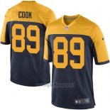 Maglia NFL Game Green Bay Packers Cook Blu Giallo