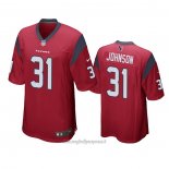 Maglia NFL Game Houston Texans David Johnson Rosso