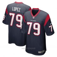 Maglia NFL Game Houston Texans Roy Lopez Blu