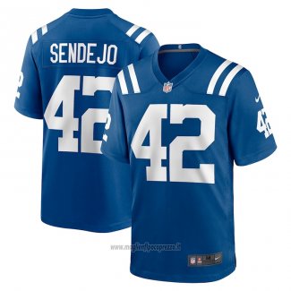 Maglia NFL Game Indianapolis Colts Andrew Sendejo Blu
