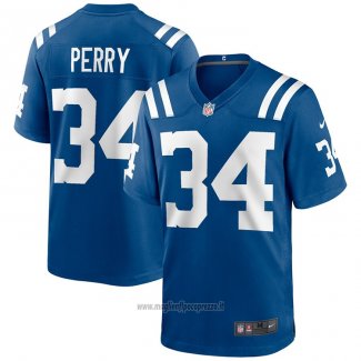 Maglia NFL Game Indianapolis Colts Joe Perry Retired Blu