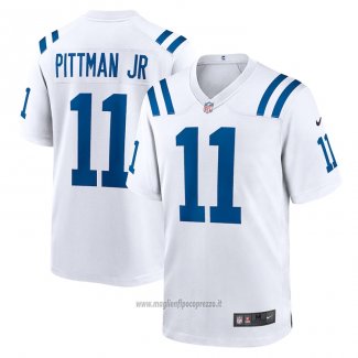 Maglia NFL Game Indianapolis Colts Michael Pittman Jr. Bianco