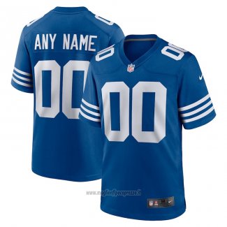 Maglia NFL Game Indianapolis Colts Personalizzate Alternato Blu