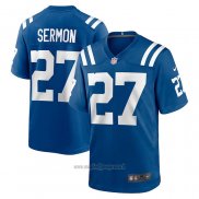 Maglia NFL Game Indianapolis Colts Trey Sermon Blu