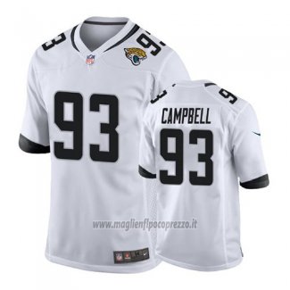 Maglia NFL Game Jacksonville Jaguars Calais Campbell 2018 Bianco