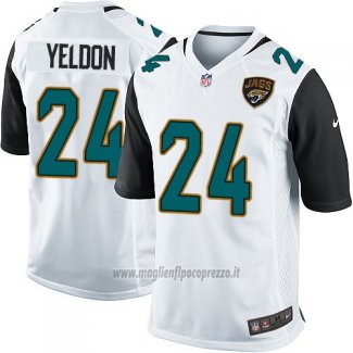 Maglia NFL Game Jacksonville Jaguars Yeldon Bianco