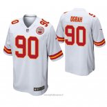 Maglia NFL Game Kansas City Chiefs Emmanuel Ogbah Bianco