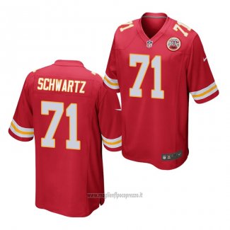 Maglia NFL Game Kansas City Chiefs Mitchell Schwartz Rosso