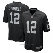Maglia NFL Game Las Vegas Raiders Aidan O'Connell Nero Bianco