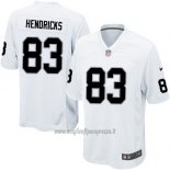 Maglia NFL Game Las Vegas Raiders Hendricks Bianco