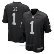Maglia NFL Game Las Vegas Raiders Number 1 Dad Nero