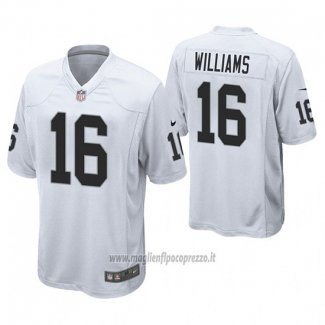 Maglia NFL Game Las Vegas Raiders Tyrell Williams Bianco