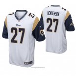 Maglia NFL Game Los Angeles Rams Darrell Henderson Bianco