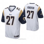 Maglia NFL Game Los Angeles Rams Darrell Henderson Bianco