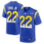 Maglia NFL Game Los Angeles Rams David Long Jr Blu