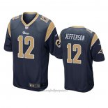 Maglia NFL Game Los Angeles Rams Van Jefferson Blu